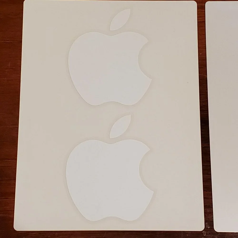 Apple set stickers